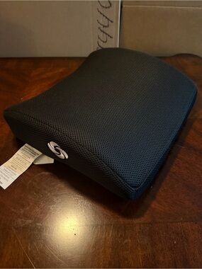 Samsonite Black Memory Foam Lumbar Support Cushion